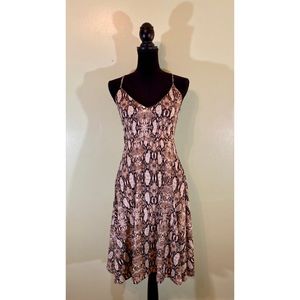 Socialite Snake Skin Dress